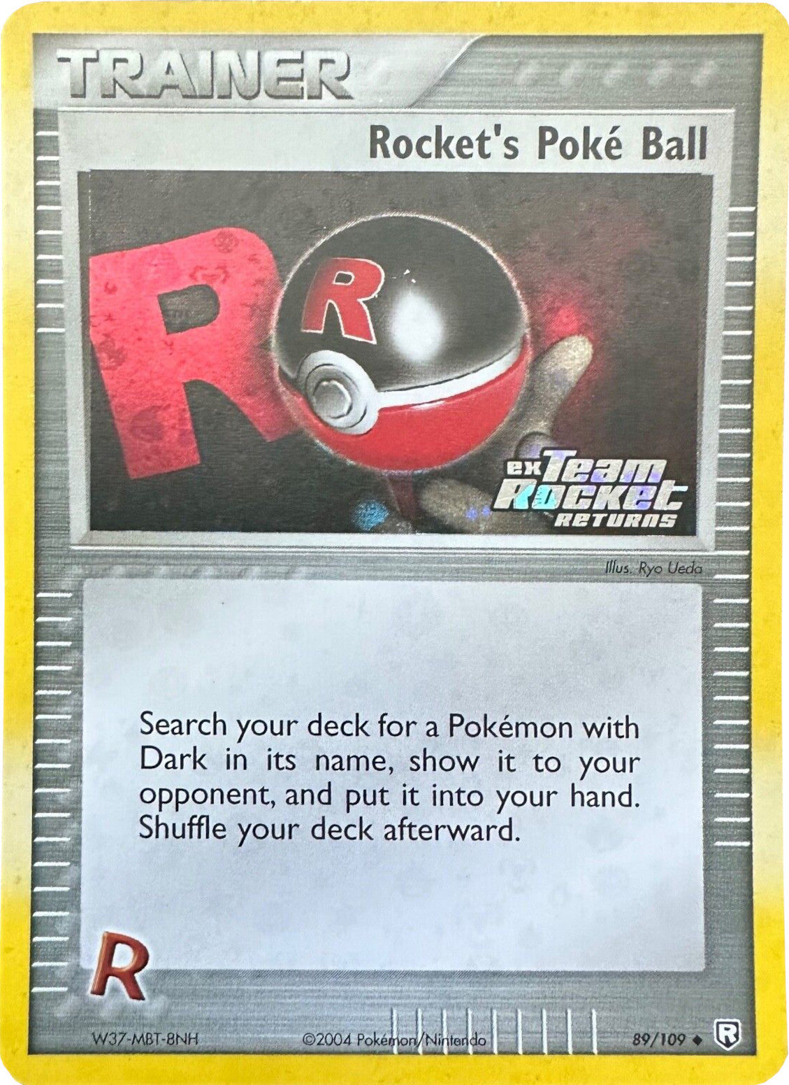 Rocket's Poke Ball (89/109) (Stamped) [EX: Team Rocket Returns] | Card Citadel