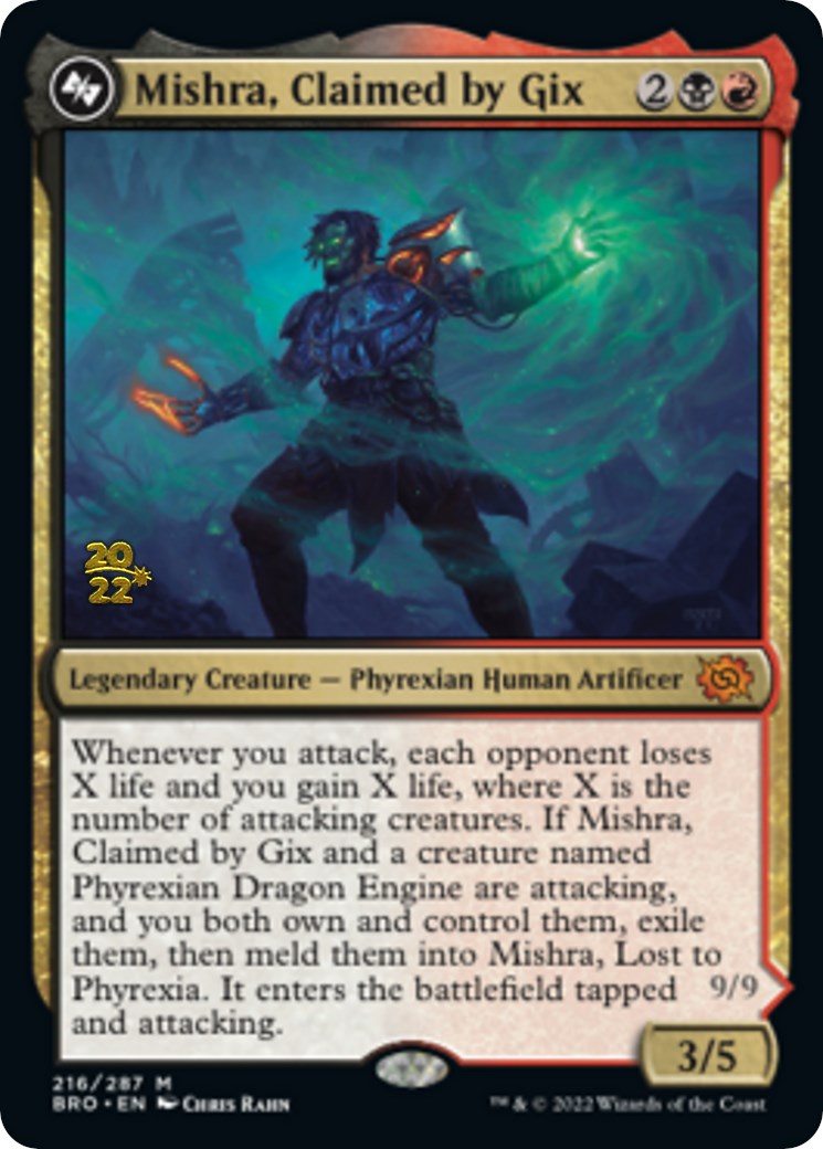 Mishra, Claimed by Gix [The Brothers' War Prerelease Promos] | Card Citadel
