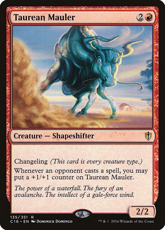 Taurean Mauler [Commander 2016] | Card Citadel