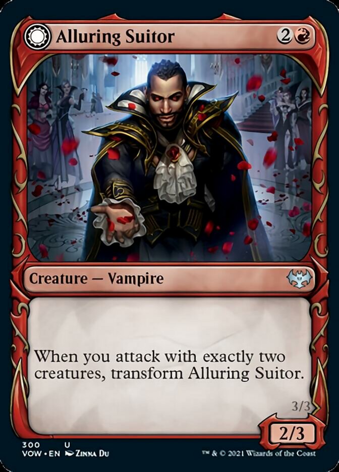 Alluring Suitor // Deadly Dancer (Showcase Fang Frame) [Innistrad: Crimson Vow] | Card Citadel