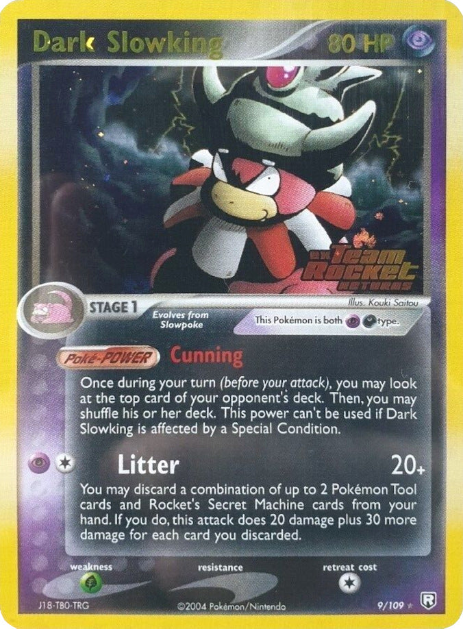 Dark Slowking (9/109) (Stamped) [EX: Team Rocket Returns] | Card Citadel