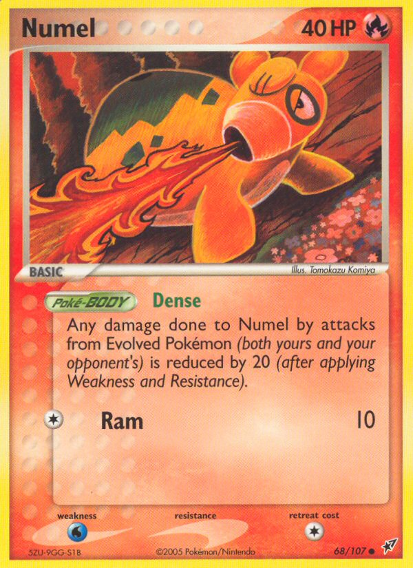 Numel (68/107) [EX: Deoxys] | Card Citadel