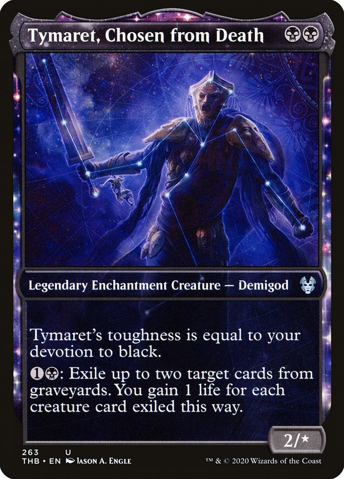 Tymaret, Chosen from Death (Showcase) [Theros Beyond Death] | Card Citadel