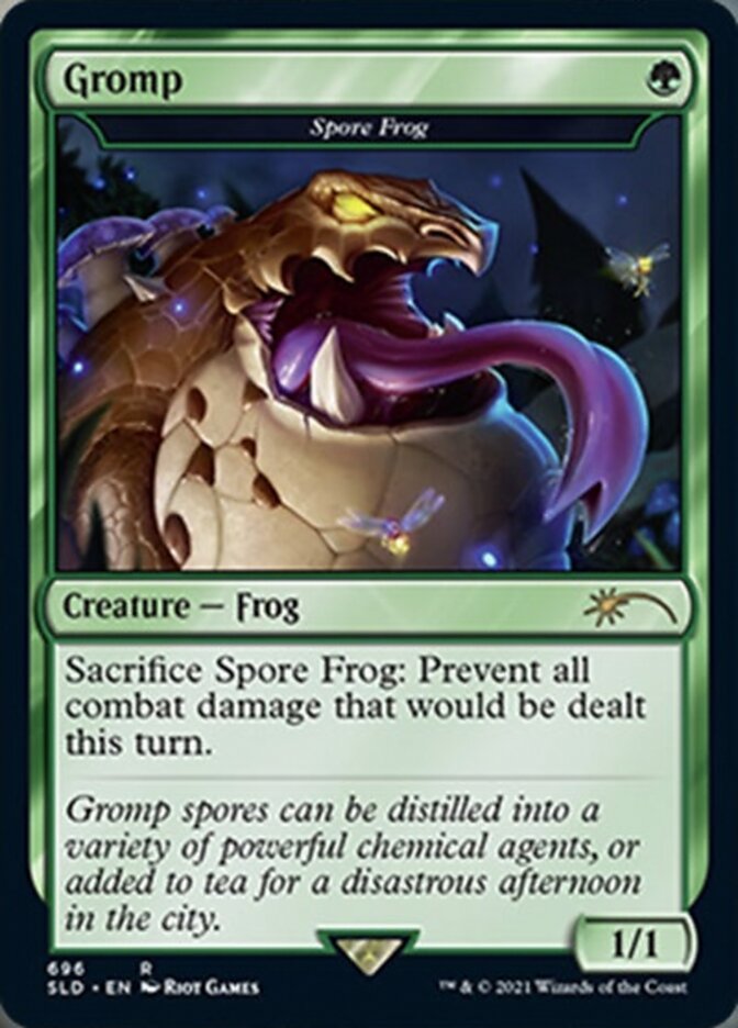 Spore Frog - Gromp [Secret Lair Drop Promos] | Card Citadel