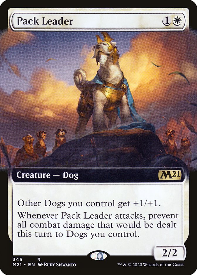 Pack Leader (Extended Art) [Core Set 2021] | Card Citadel