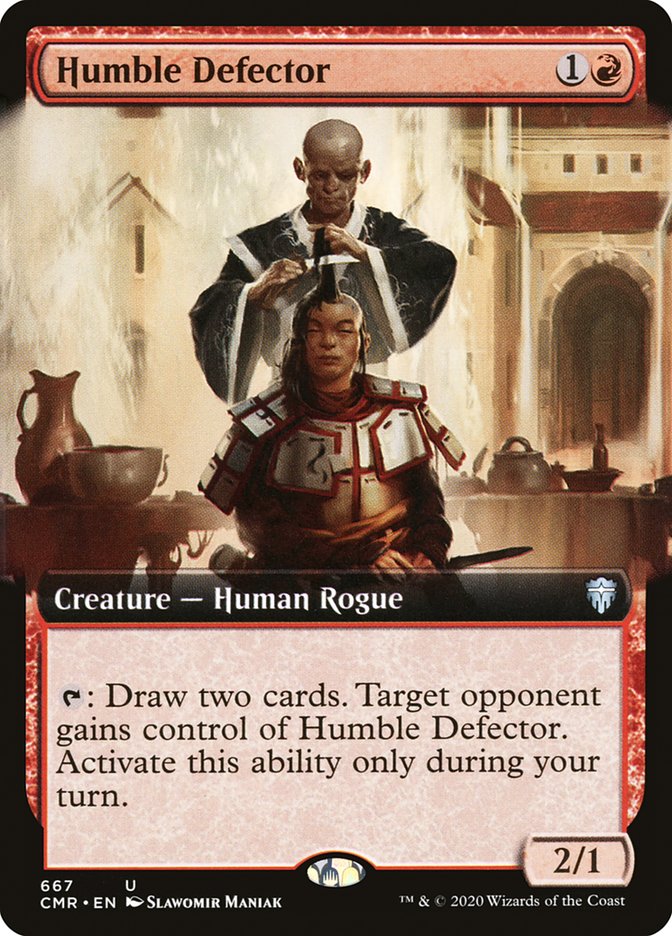 Humble Defector (Extended Art) [Commander Legends] | Card Citadel