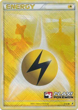 Lightning Energy (91/95) (Play Pokemon Promo) [HeartGold & SoulSilver: Call of Legends] | Card Citadel