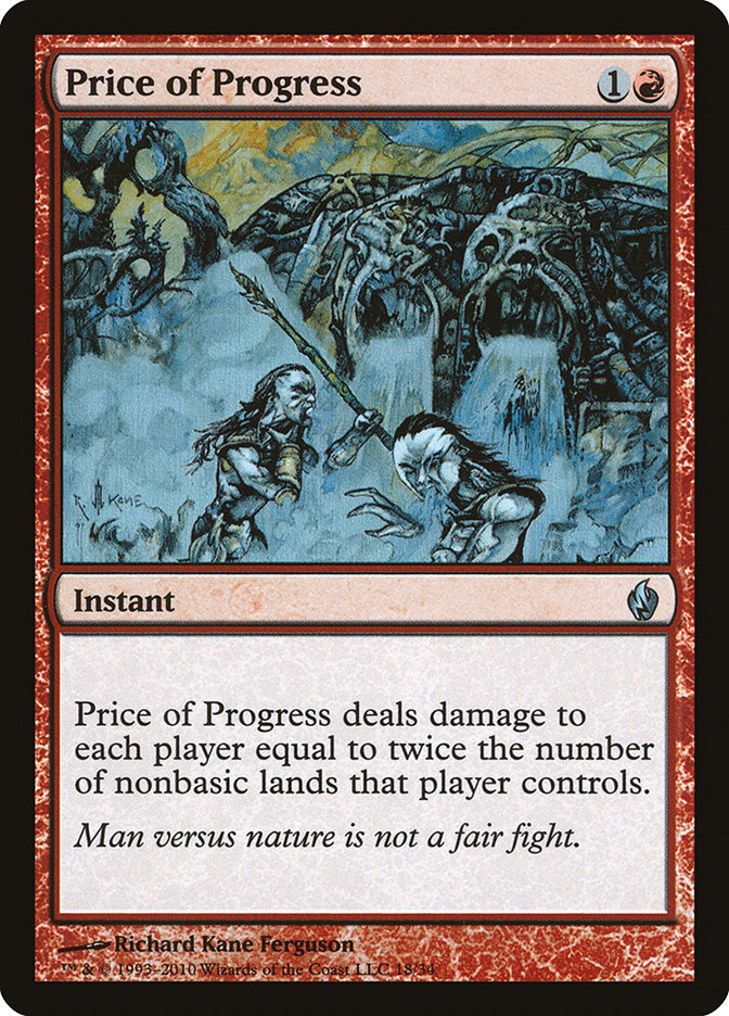 Price of Progress [Premium Deck Series: Fire and Lightning] | Card Citadel