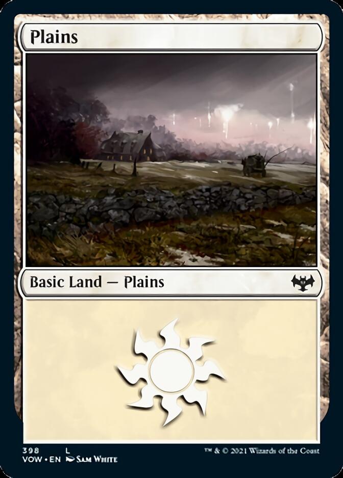 Plains (398) [Innistrad: Crimson Vow] | Card Citadel