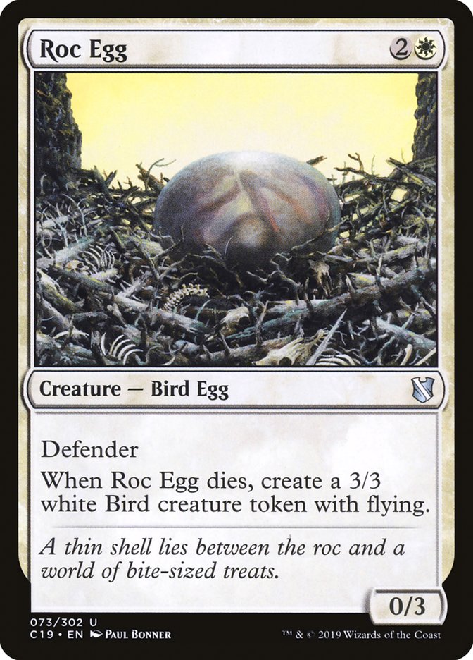 Roc Egg [Commander 2019] | Card Citadel