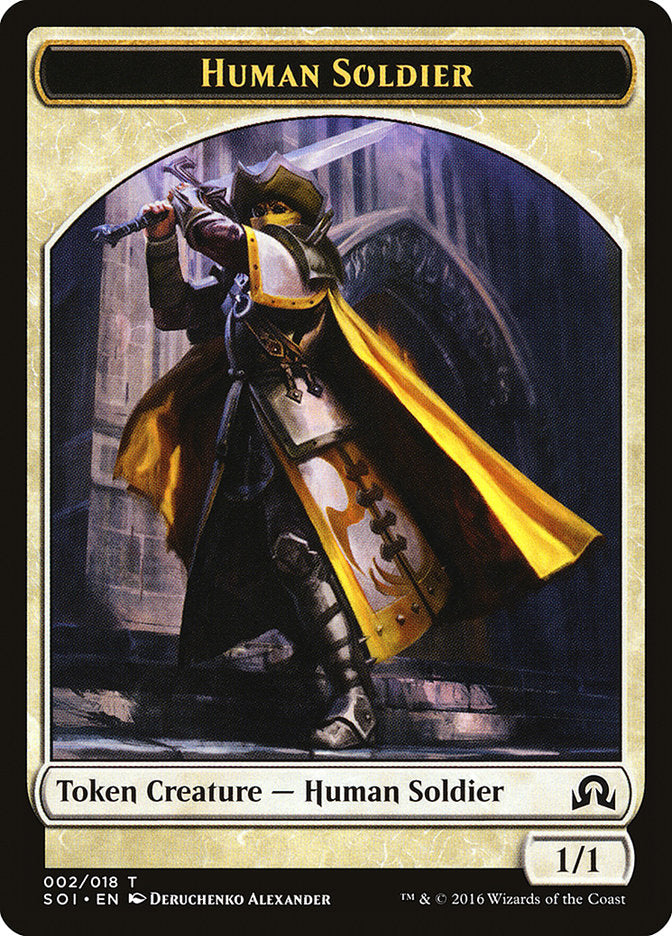 Human Soldier [Shadows over Innistrad Tokens] | Card Citadel