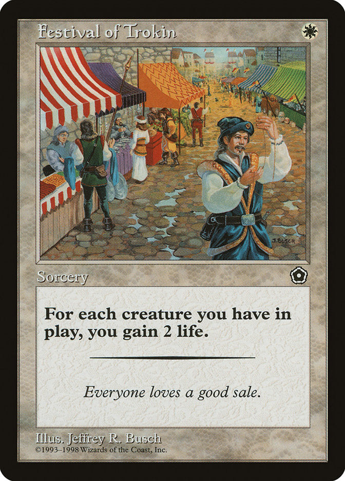 Festival of Trokin [Portal Second Age] | Card Citadel