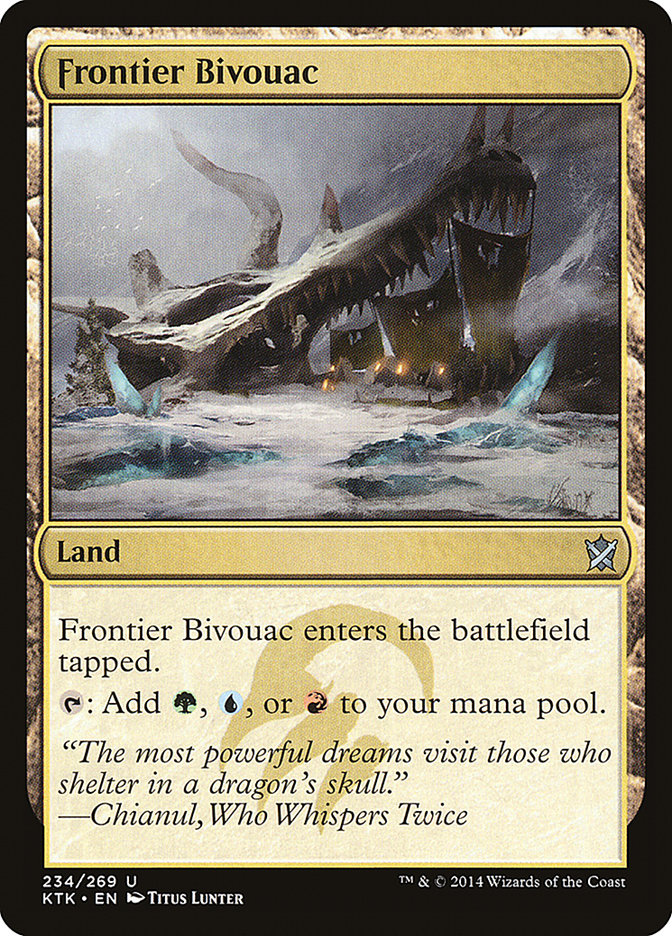 Frontier Bivouac [Khans of Tarkir] | Card Citadel