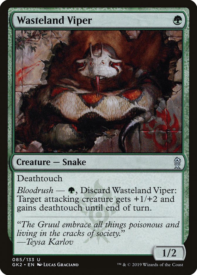 Wasteland Viper [Ravnica Allegiance Guild Kit] | Card Citadel