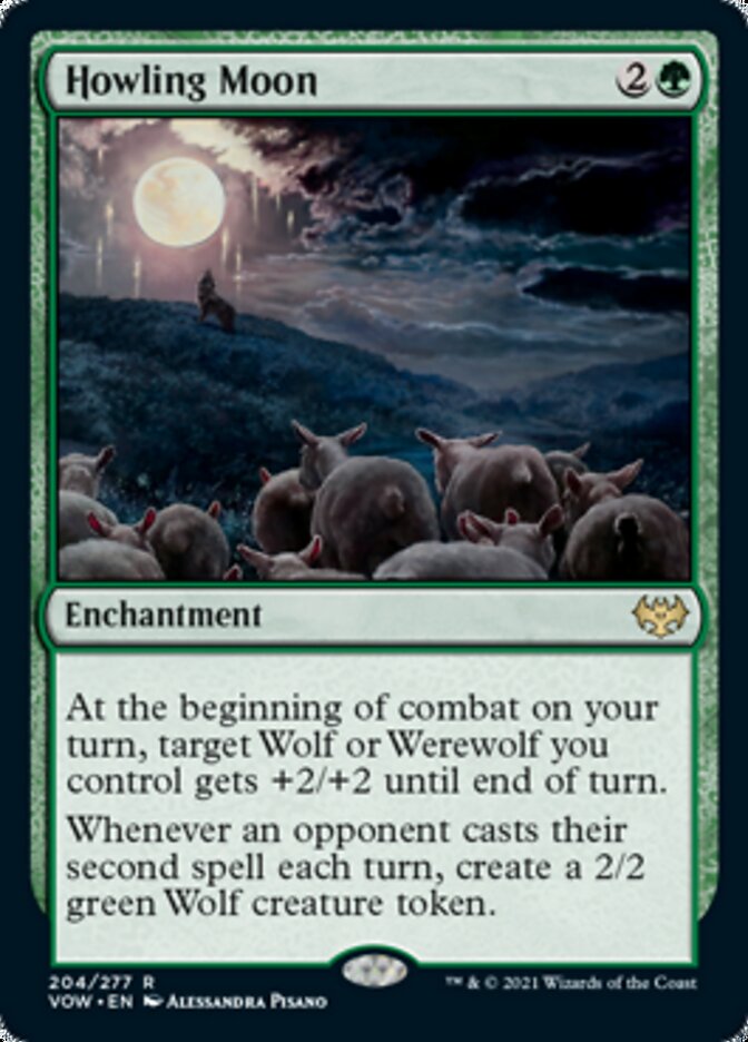 Howling Moon [Innistrad: Crimson Vow] | Card Citadel