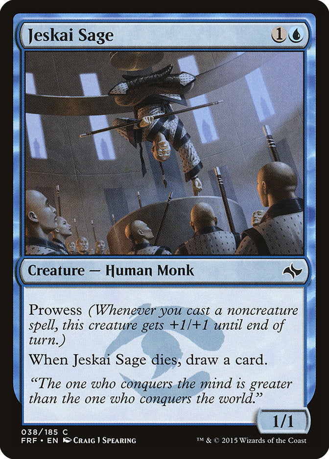 Jeskai Sage [Fate Reforged] | Card Citadel