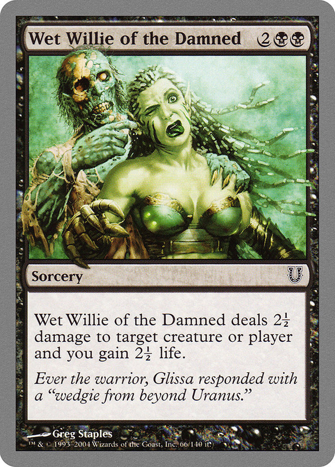 Wet Willie of the Damned [Unhinged] | Card Citadel