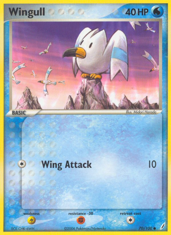 Wingull (70/100) [EX: Crystal Guardians] | Card Citadel