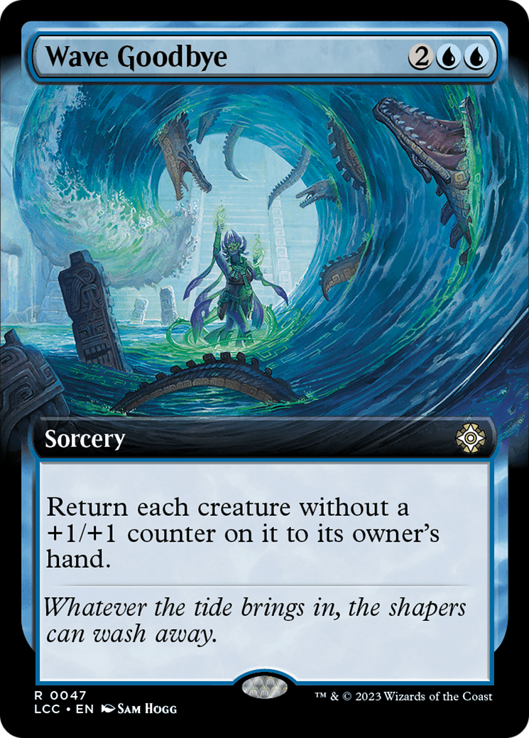 Wave Goodbye (Extended Art) [The Lost Caverns of Ixalan Commander] | Card Citadel