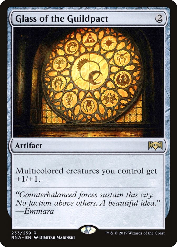 Glass of the Guildpact [Ravnica Allegiance] | Card Citadel