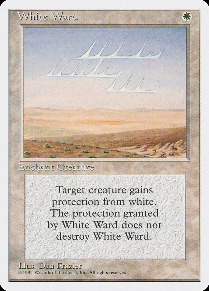 White Ward [Fourth Edition] | Card Citadel