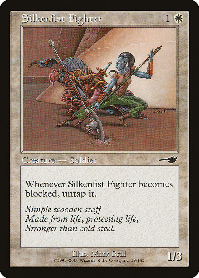 Silkenfist Fighter [Nemesis] | Card Citadel