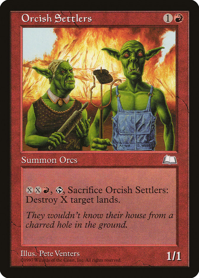 Orcish Settlers [Weatherlight] | Card Citadel