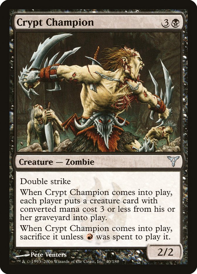 Crypt Champion [Dissension] | Card Citadel