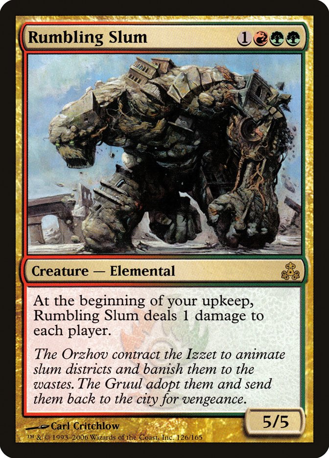 Rumbling Slum [Guildpact] | Card Citadel