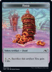Zombie Employee // Food (011) Double-sided Token [Unfinity Tokens] | Card Citadel