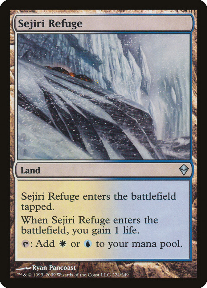 Sejiri Refuge [Zendikar] | Card Citadel