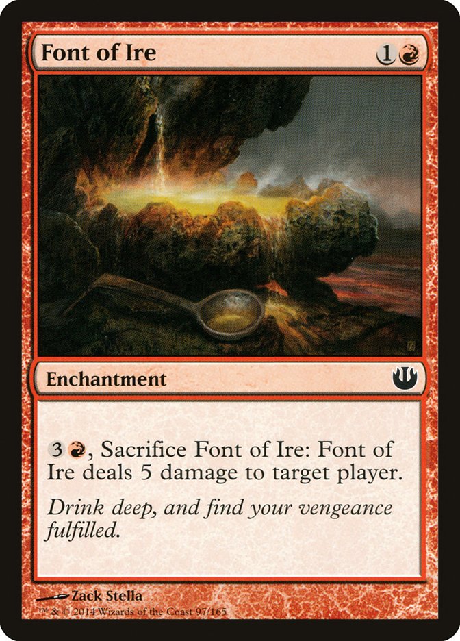 Font of Ire [Journey into Nyx] | Card Citadel