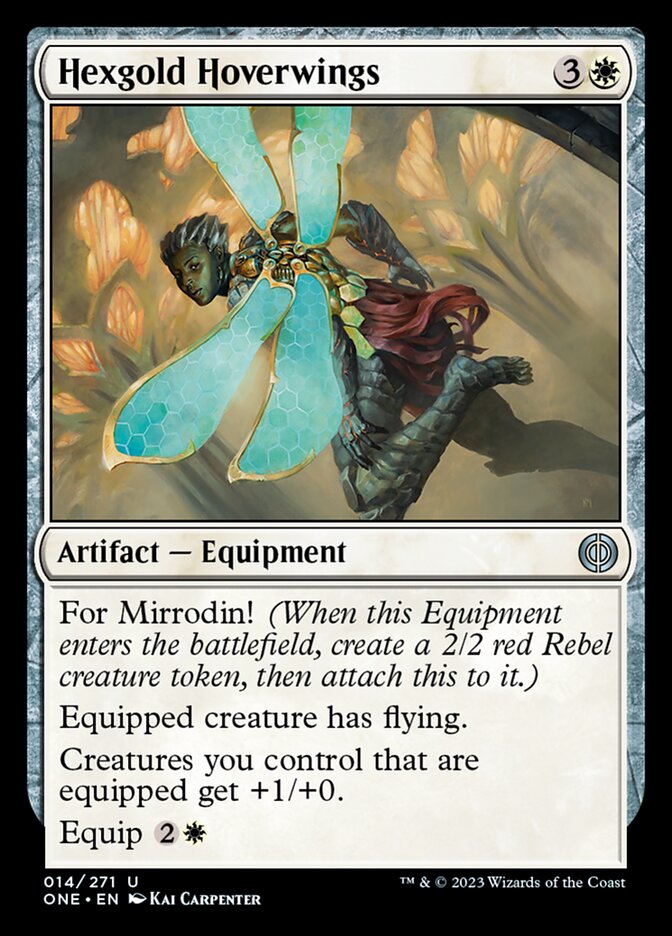 Hexgold Hoverwings [Phyrexia: All Will Be One] | Card Citadel