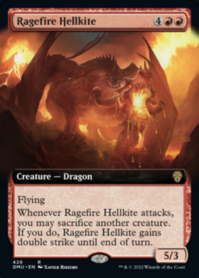 Ragefire Hellkite (Extended Art) [Dominaria United] | Card Citadel