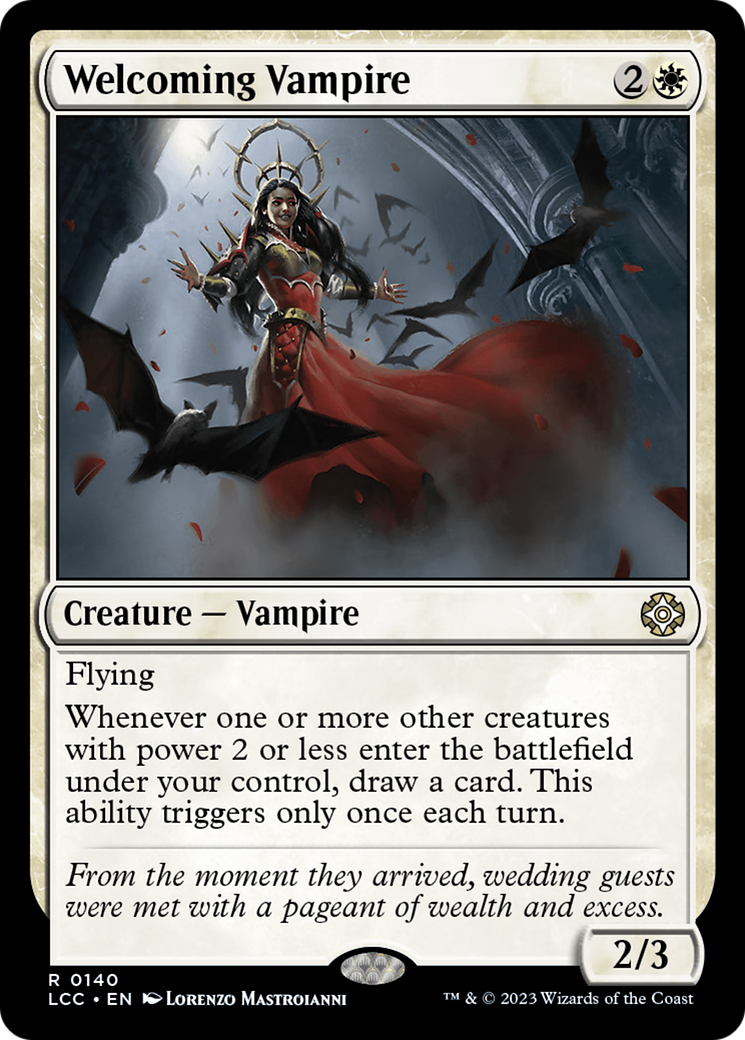 Welcoming Vampire [The Lost Caverns of Ixalan Commander] | Card Citadel