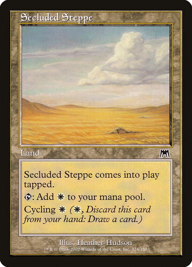 Secluded Steppe [Onslaught] | Card Citadel