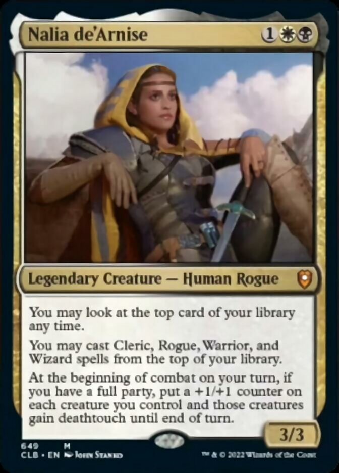 Nalia de'Arnise [Commander Legends: Battle for Baldur's Gate] | Card Citadel