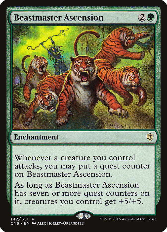 Beastmaster Ascension [Commander 2016] | Card Citadel