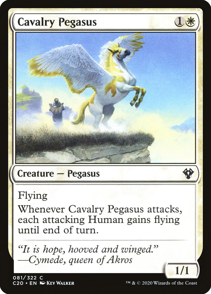 Cavalry Pegasus [Commander 2020] | Card Citadel