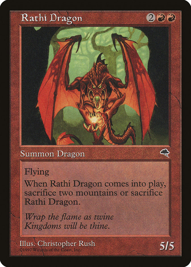 Rathi Dragon [Tempest] | Card Citadel