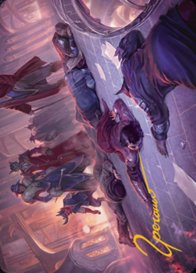 Make an Example Art Card (Gold-Stamped Signature) [Streets of New Capenna Art Series] | Card Citadel