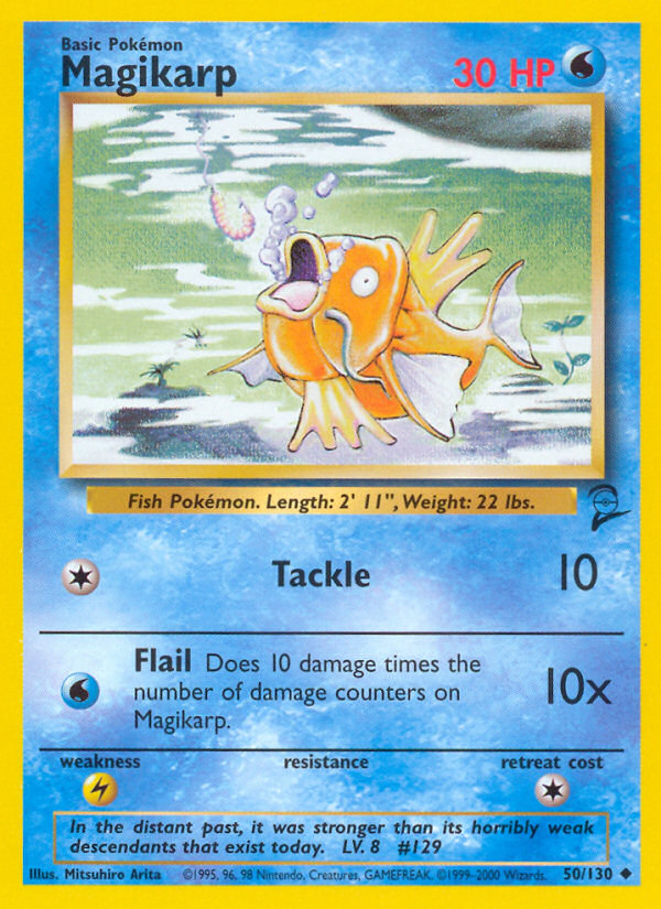 Magikarp (50/130) [Base Set 2] | Card Citadel