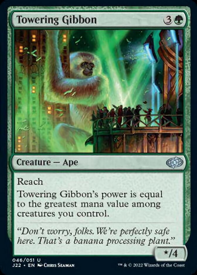 Towering Gibbon [Jumpstart 2022] | Card Citadel