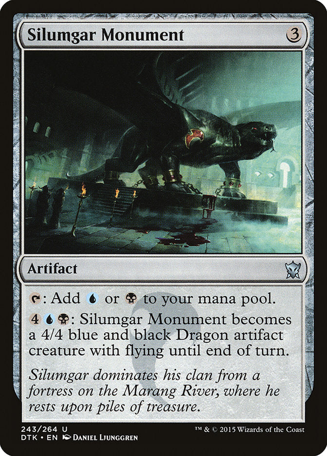 Silumgar Monument [Dragons of Tarkir] | Card Citadel