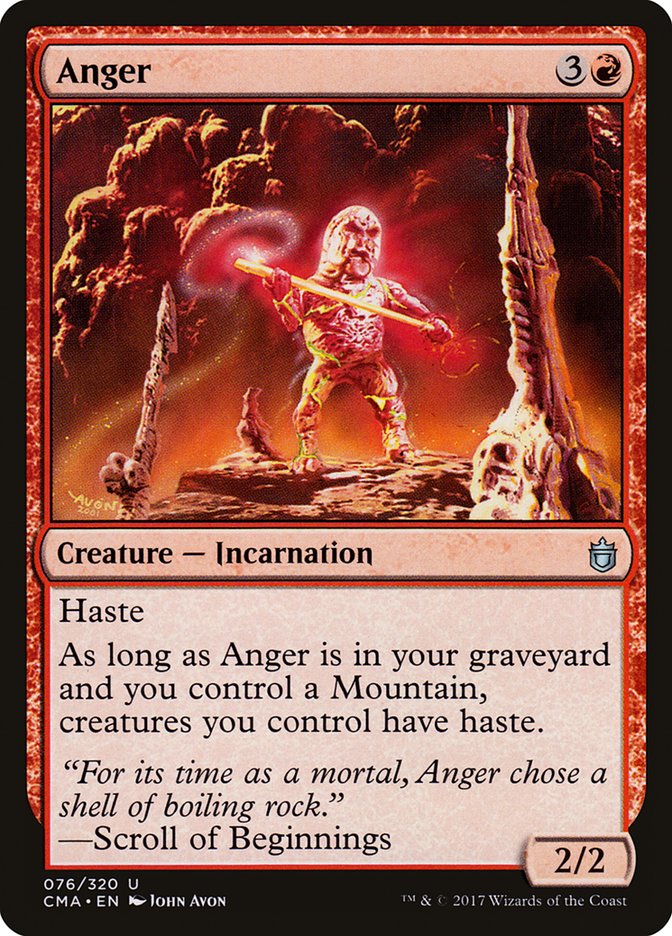 Anger [Commander Anthology] | Card Citadel
