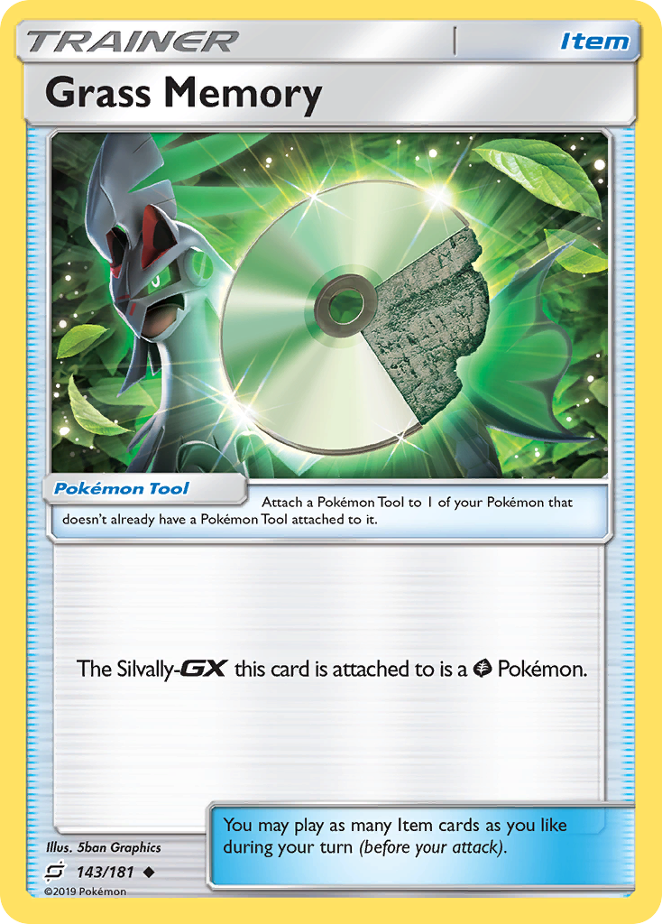 Grass Memory (143/181) [Sun & Moon: Team Up] | Card Citadel