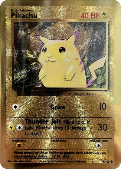 Pikachu (58/102) (Celebrations Metal Card) [Celebrations: 25th Anniversary] | Card Citadel