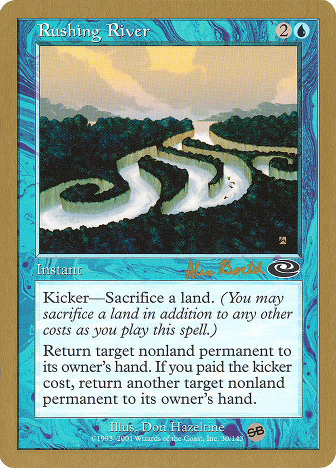 Rushing River (Alex Borteh) (SB) [World Championship Decks 2001] | Card Citadel