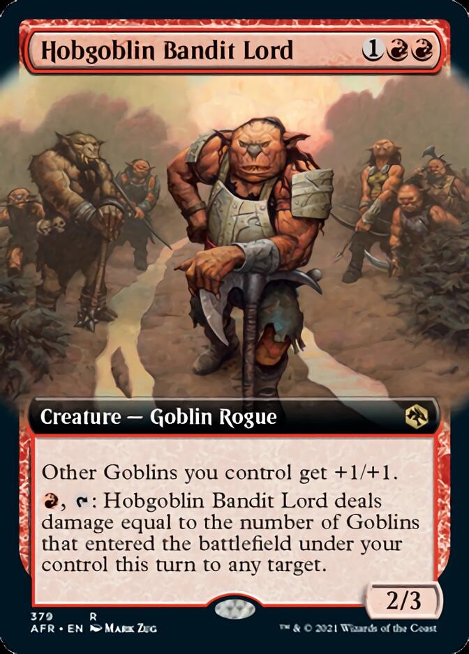 Hobgoblin Bandit Lord (Extended) [Dungeons & Dragons: Adventures in the Forgotten Realms] | Card Citadel