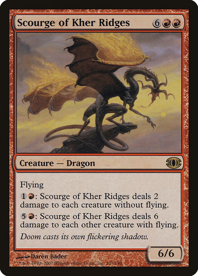 Scourge of Kher Ridges [Future Sight] | Card Citadel